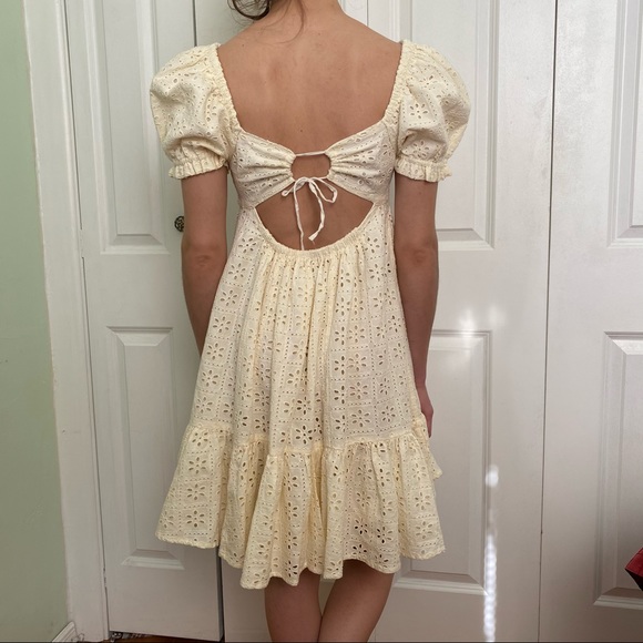 White Urban Outfitters Dress - Picture 3 of 8